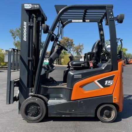 Used 2018 DOOSAN GC15S-5 Cushion Tire Forklift for sale in Phoenix Arizona